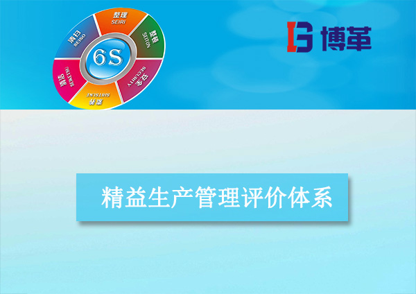 精益生產管理評價體系 精益生產管理評價體系