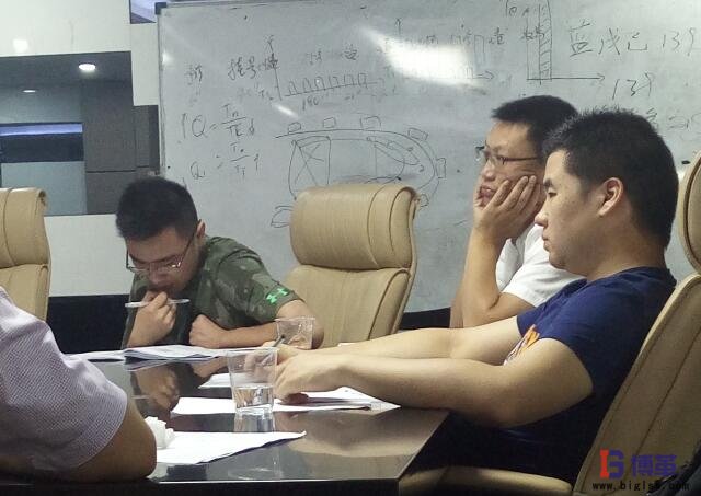 精益實戰課堂認真的學員 精益實戰課堂認真的學員