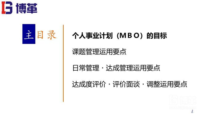 松下個人事業計劃MBO推進手冊