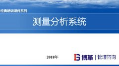 【精美PPT】MSA測量分析系統基礎課件PPT-110頁