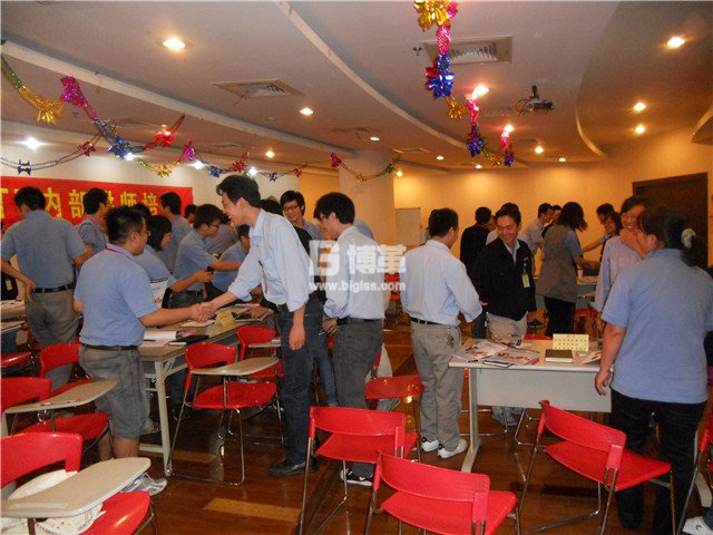 上海展華電子班組管理內(nèi)部講師培訓(xùn)現(xiàn)場演練 上海展華電子班組管理內(nèi)部講師培訓(xùn)現(xiàn)場演練